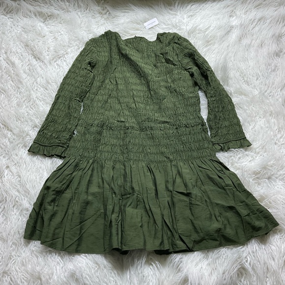 NWT Banana Republic Smocked Mini Dress - Picture 5 of 5